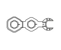 LLAVE MULTIUSOS TRES